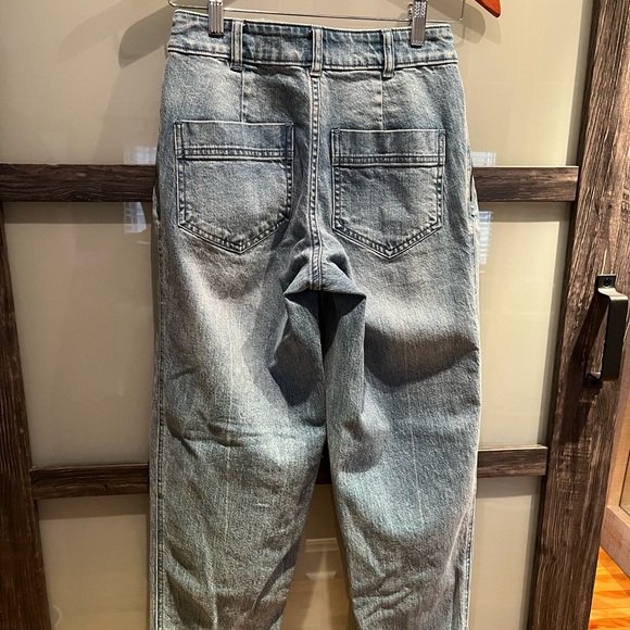 NWOT MICHAEL KORS HIGH RISE “CARROT “ JEANS size 00 - Picture 6 of 7